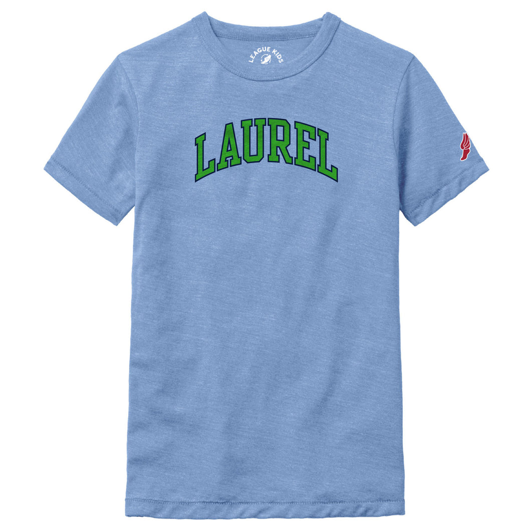 Youth Victory Falls Tee League F'24 Powder Blue