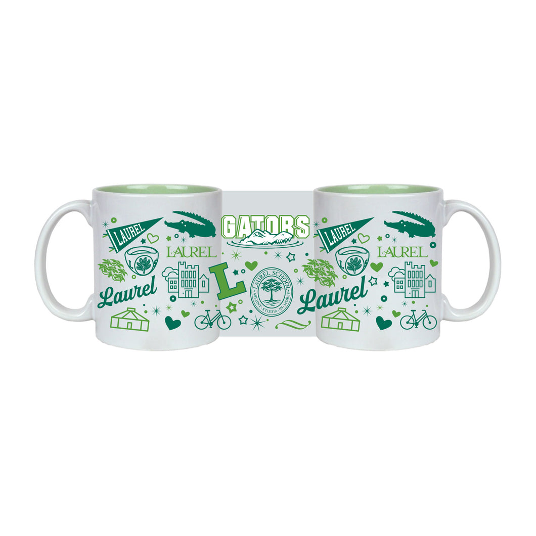 Laurel Pattern Mug F'25