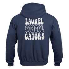 Load image into Gallery viewer, Youth Powerblend Full Zip Hood Navy
