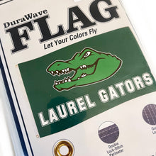Load image into Gallery viewer, Laurel Gators Flag Bade W&#39;22
