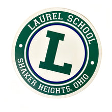Load image into Gallery viewer, 6 inch &quot;L&quot; Laurel Round Sh Hts Car Magnet CDI F&#39;22
